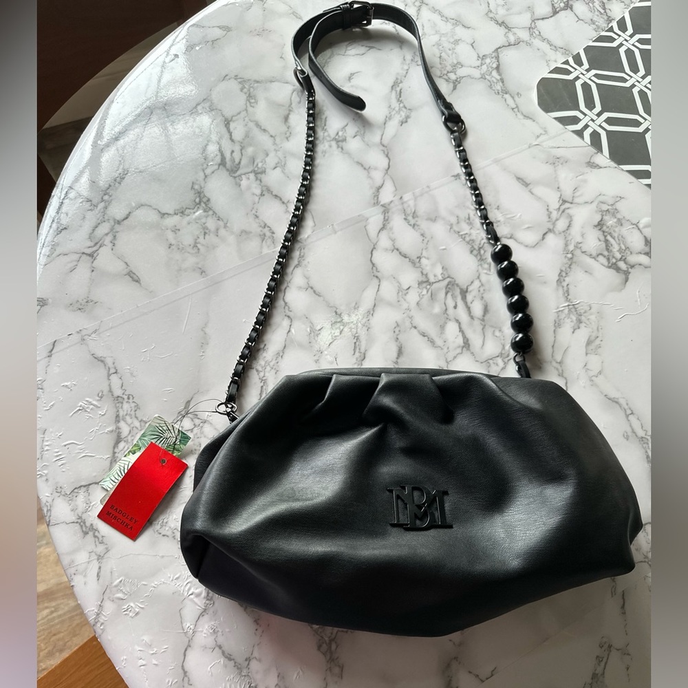 Nwt Badgley Mischka bag crossbody black new